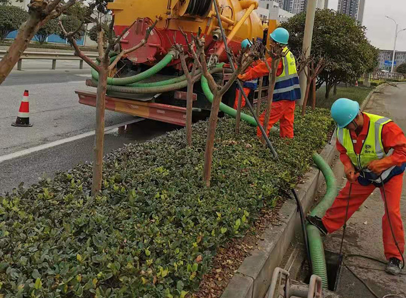 港闸市政管道清淤